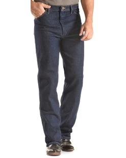 Wrangler Men's Cowboy Cut Slim Fit Stretch Jeans -Western Fashion 010435 88 P2