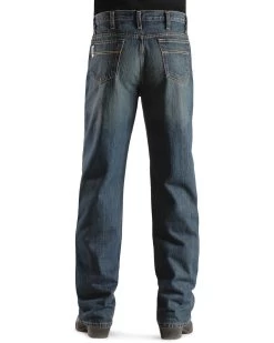 Cinch Jeans - White Label Relaxed Fit Denim Jeans Dark Stonewash