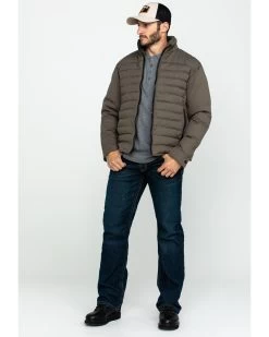 Ariat Men's Rebar M4 Low Rise Boot Cut Jeans -Western Fashion 010J16 7030 P6