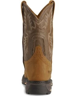 Ariat Men's Work-Hog Waterproof Pro Work Boots -Western Fashion 030353 BR BK