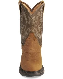 Ariat Men's Work-Hog Waterproof Pro Work Boots -Western Fashion 030353 BR FT