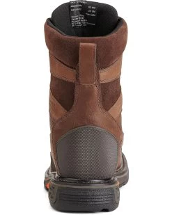 Ariat Men's Overdrive® 8" Wide Square Toe H20 CT Work Boots -Western Fashion 030644 92 BK
