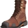 Ariat Men's Overdrive® 8" Wide Square Toe H20 CT Work Boots -Western Fashion 030644 92 P1
