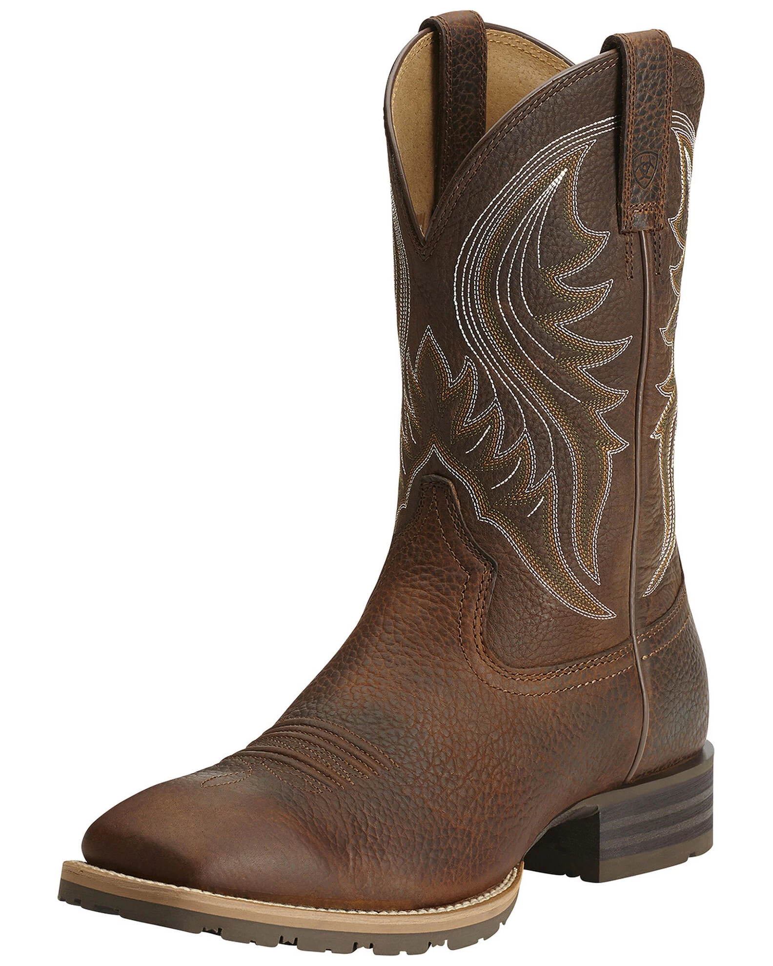 Ariat Men's Hybrid Rancher Western Performance Boots - Broad Square Toe 4 Ariat Men's Hybrid Rancher Western Performance Boots - Broad Square Toe - Image 2