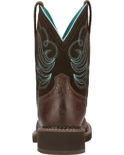 Ariat Women's Fatbaby Heritage Dapper Western Boots - Round Toe 11 Ariat Women's Fatbaby Heritage Dapper Western Boots - Round Toe -Western Fashion 031889 47 BK
