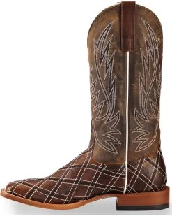Horse Power Men's Sabotage Western Boots - Square Toe -Western Fashion 036S43 41 LT