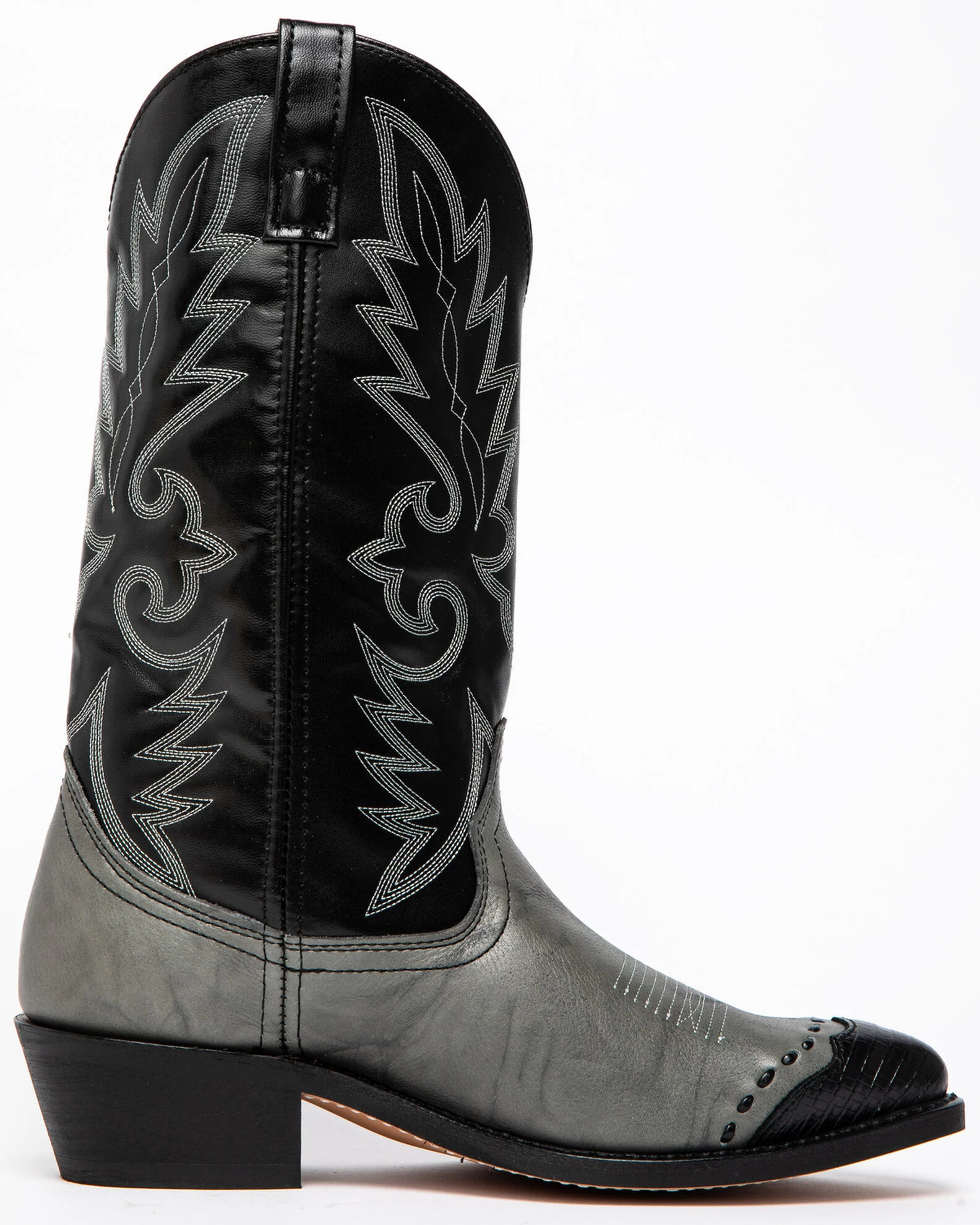 Laredo Men's Flagstaff Wingtip Western Boots 4 Laredo Men's Flagstaff Wingtip Western Boots - Image 2