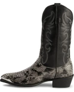 Laredo Men's Monty Snake Print Western Boots -Western Fashion 038641 19 LT