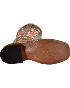 Macie Bean Women's Rose Garden Western Boots - Broad Square Toe 13 Macie Bean Women's Rose Garden Western Boots - Broad Square Toe -Western Fashion 0458M2 D2 BM