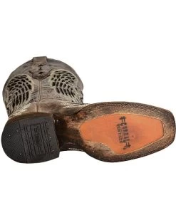 Corral Women's Sequin Wing & Cross Inlay Western Boots - Square Toe -Western Fashion 045U62 89 BM