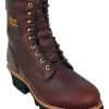 Chippewa Men's Waterproof Insulated 8" Logger Boots - Steel Toe -Western Fashion 050B09 7052 P1