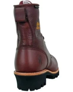 Chippewa Men's Waterproof Insulated 8" Logger Boots - Steel Toe 30 Chippewa Men's Waterproof Insulated 8" Logger Boots - Steel Toe -Western Fashion 050B09 7052 P5