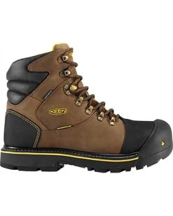 Keen Men's Milwaukee Mid Waterproof Boots - Steel Toe -Western Fashion 050P88 B8 RT