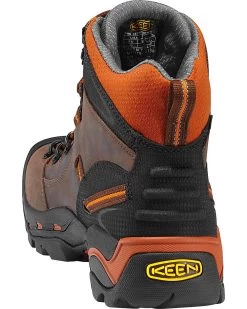 Keen Men's Pittsburgh Waterproof Soft Toe Boots -Western Fashion 050P94 41 BK