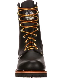 Georgia Boot Men's Logger Work Boots - Round Toe -Western Fashion 050R24 89 FT