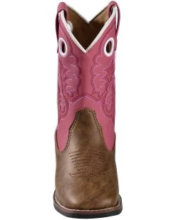 Laredo Kid's Mahaska Square Toe Western Boots -Western Fashion 053855 22 FT