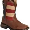 Durango Boys' American Flag Western Boots - Square Toe -Western Fashion 053859 41 P1