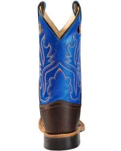 Cody James Boys' Thunder Western Boots - Square Toe -Western Fashion 053B57 WT BK