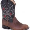 Roper Kid's Light Up Spider Web Western Boots -Western Fashion 053D07 41 P1