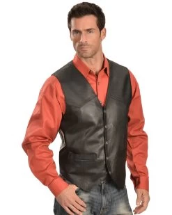 Scully Men's Lamb Leather Vest