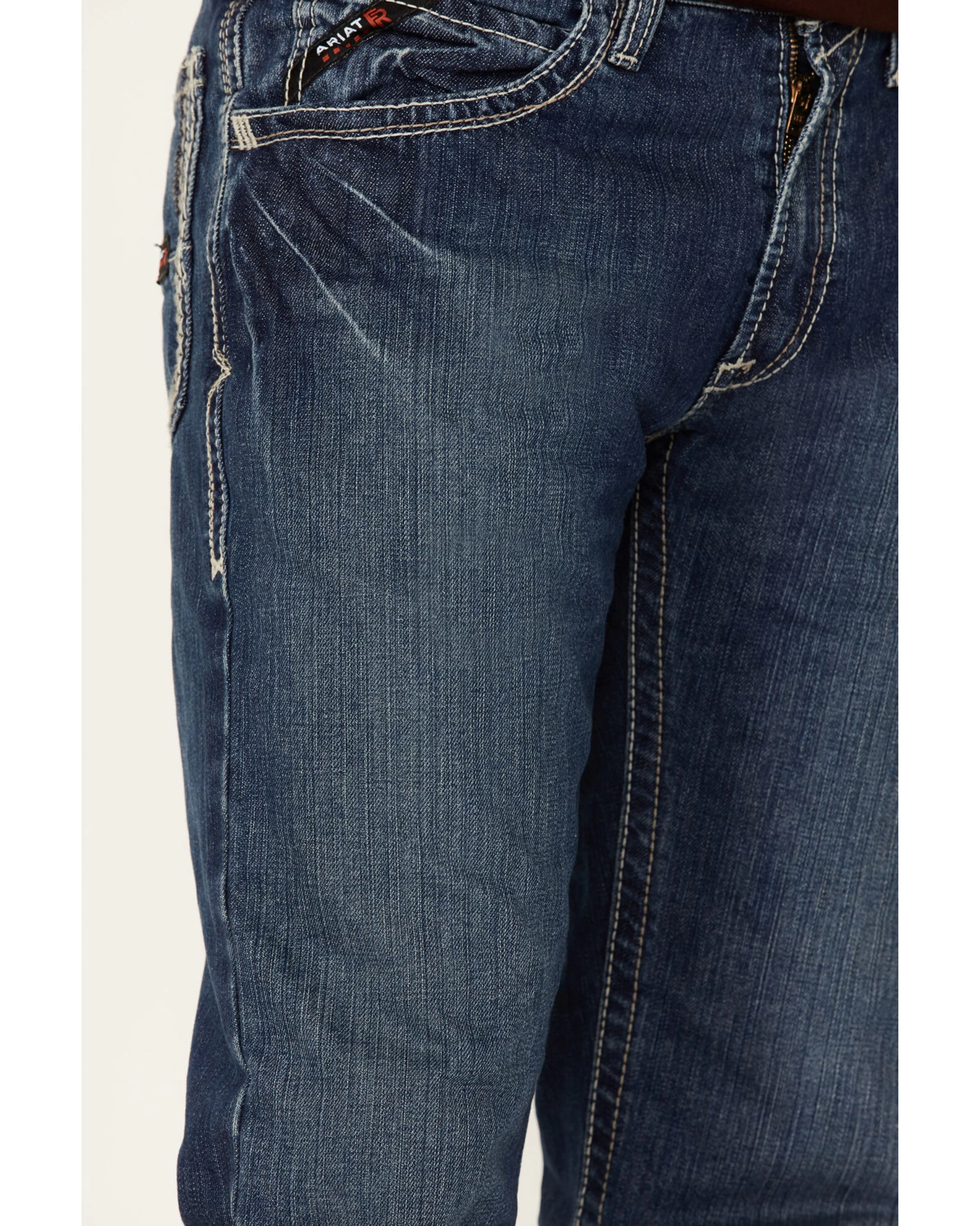 Ariat Men's FR M4 Low Rise Bootcut Work Jeans 6 Ariat Men's FR M4 Low Rise Bootcut Work Jeans - Image 4