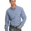 Carhartt Men's FR Solid Long Sleeve Button-Down Work Shirt