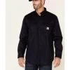 Carhartt Men's FR Dry Twill Long Sleeve Work Shirt -Western Fashion 086981 85 P1