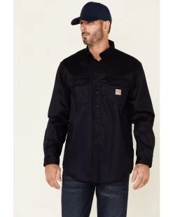 Carhartt Men's FR Dry Twill Long Sleeve Work Shirt