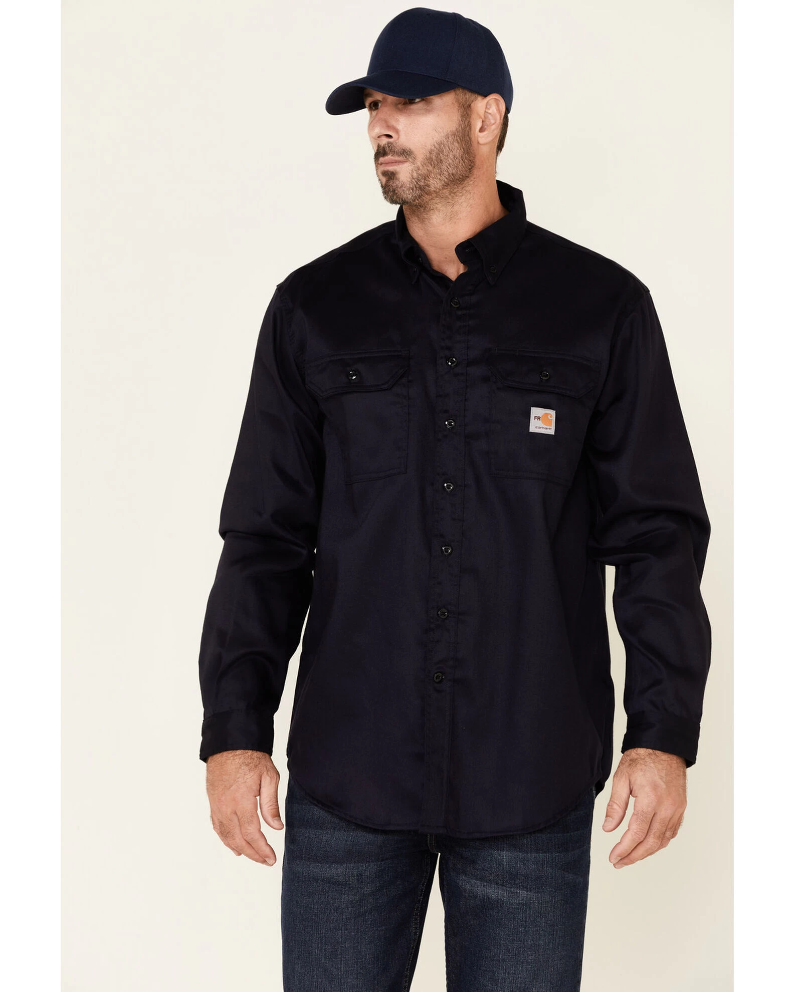 Carhartt Men's FR Dry Twill Long Sleeve Work Shirt 3 Carhartt Men's FR Dry Twill Long Sleeve Work Shirt