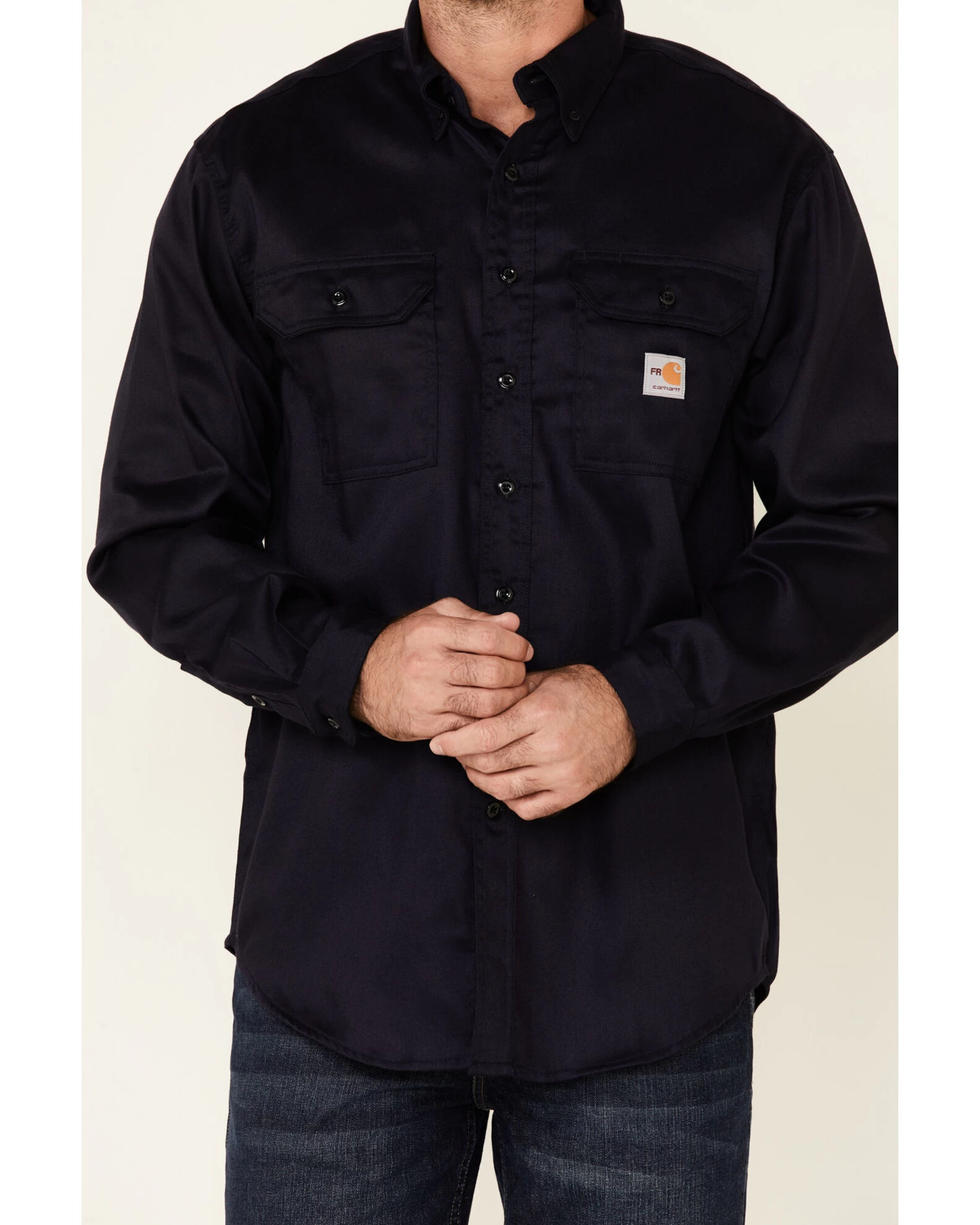 Carhartt Men's FR Dry Twill Long Sleeve Work Shirt 6 Carhartt Men's FR Dry Twill Long Sleeve Work Shirt - Image 4