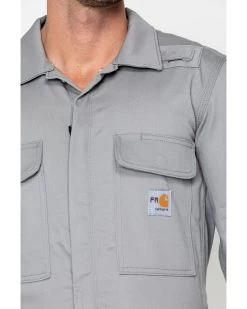 Carhartt Men's FR Classic Twill Coveralls 11 Carhartt Men's FR Classic Twill Coveralls -Western Fashion 086985 80 P4