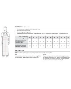 Carhartt Zip-to-Thigh Work Overalls -Western Fashion 086A39 JH D3
