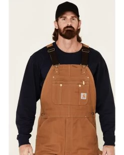 Carhartt Zip-to-Thigh Work Overalls -Western Fashion 086A39 JH P2