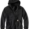 Carhartt Men's Rain Defender Paxton Hooded Zip Mock Work Sweatshirt -Western Fashion 086H67 89 P1