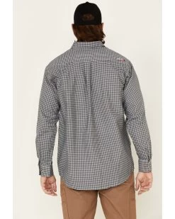 Ariat Men's FR Check Long Sleeve Work Shirt -Western Fashion 086J36 83 P4