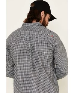 Ariat Men's FR Check Long Sleeve Work Shirt -Western Fashion 086J36 83 P5