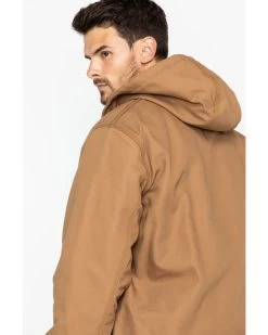 Carhartt Men's FR Duck Active Hooded Jacket -Western Fashion 086M95 JH P2
