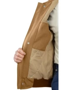 Carhartt Men's FR Duck Bomber Jacket - Big & Tall -Western Fashion 086N32 JH D3