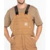 Carhartt Men's FR Duck Quilt-Lined Bib Overalls -Western Fashion 086N74 JH P1