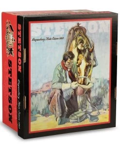 Stetson Men's 4X Corral Wool Felt Cowboy Hat 7 Stetson Men's 4X Corral Wool Felt Cowboy Hat -Western Fashion 096C25 47 D2