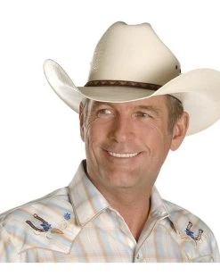 Justin Men's Braided Hat Band Straw Hat -Western Fashion 099014 19 D2