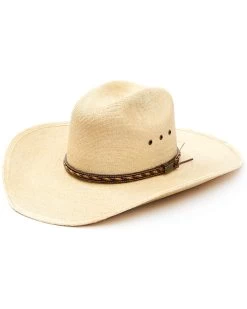 Larry Mahan 30X Lawton Palm Straw Cowboy Hat