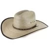 Cody James® Men's Brown Trimmed Straw Hat -Western Fashion 099P15 19 P1