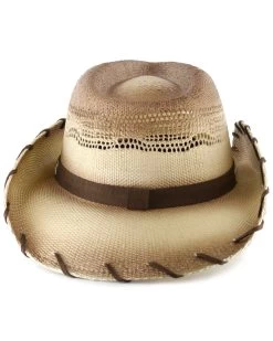 Cody James® Saddle Straw Cowboy Hat -Western Fashion 099P26 41 P2