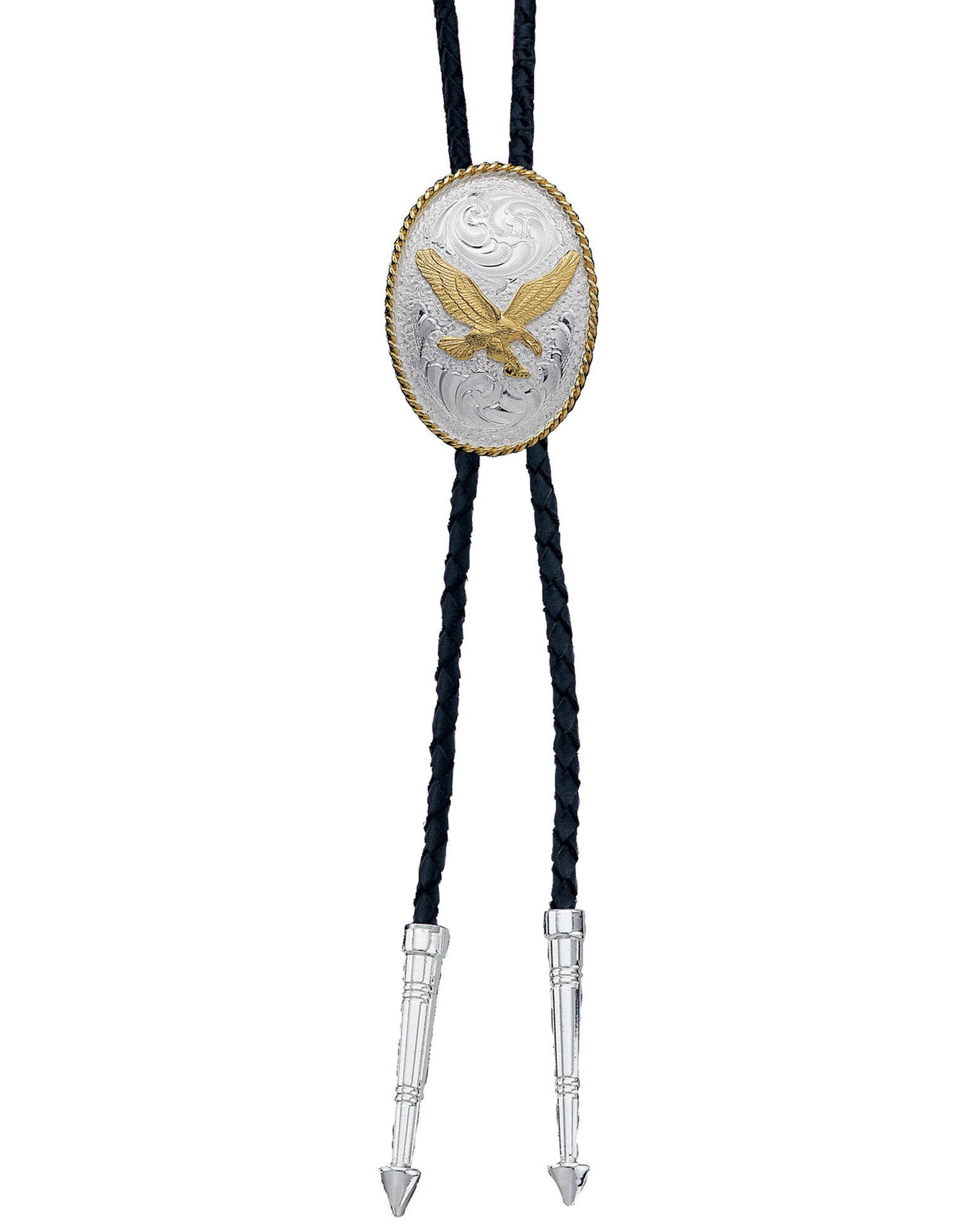 Montana Silversmiths Men's Eagle Bolo Tie 4 Montana Silversmiths Men's Eagle Bolo Tie - Image 2