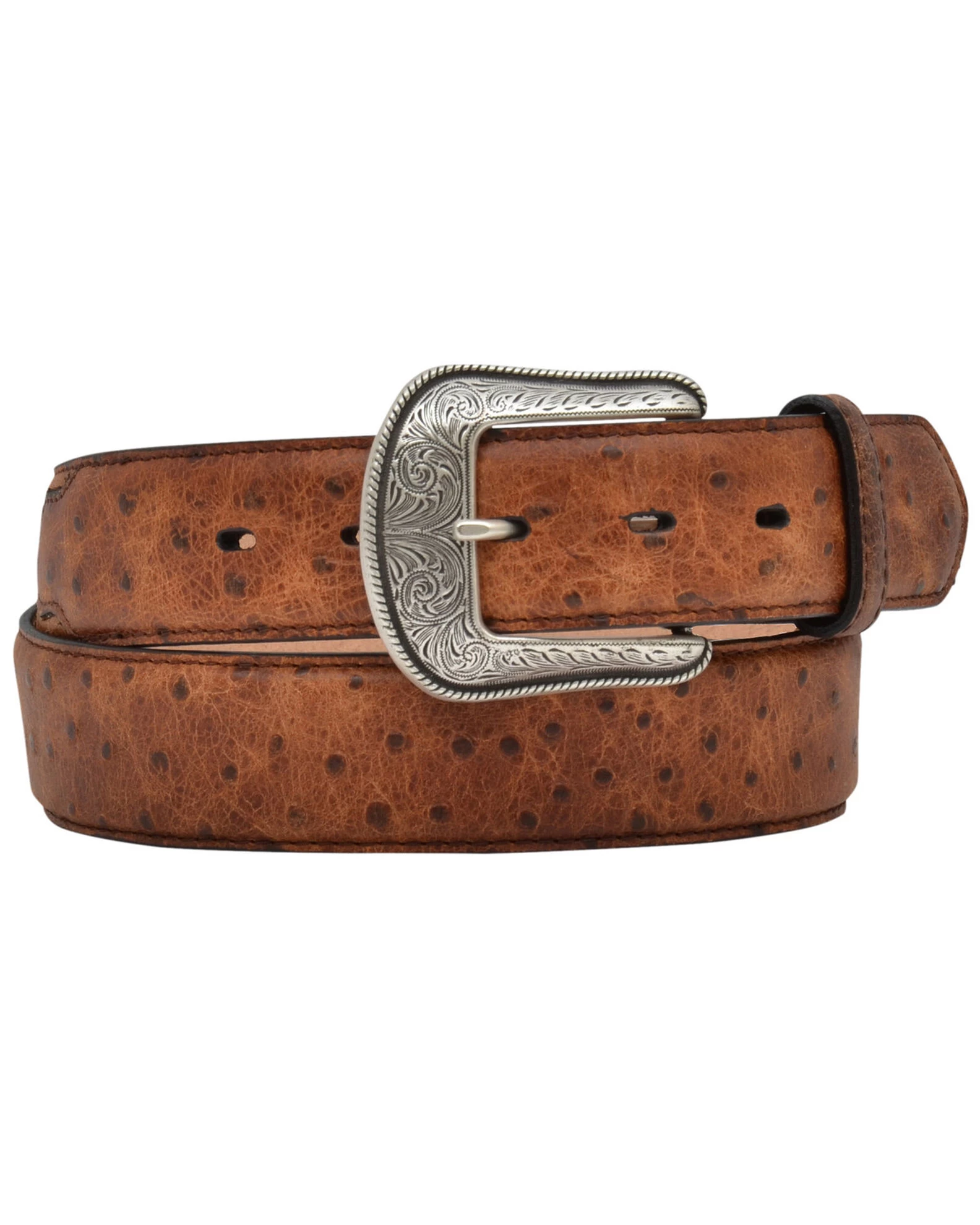 3D Belt Co Men's Ostrich Print Belt 3 3D Belt Co Men's Ostrich Print Belt