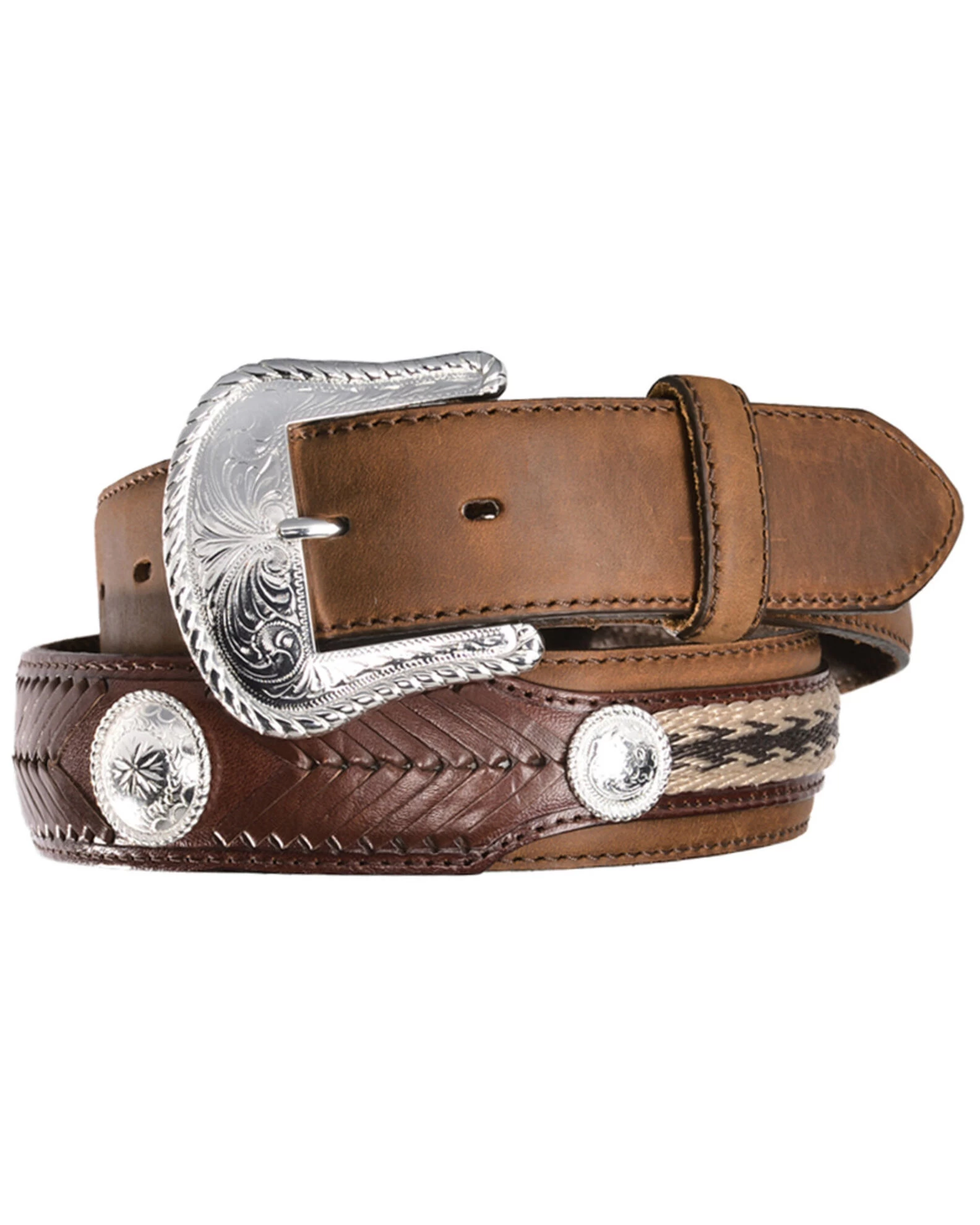 Tony Lama Duke Leather Belt 3 Tony Lama Duke Leather Belt