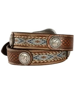 Ariat Men's Aztec Concho Belt -Western Fashion 120K64 19 P2