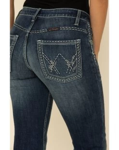 Wrangler Women's Shiloh Ultimate Riding Jeans -Western Fashion 2000113577 400 P4