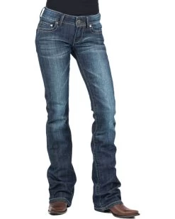 Stetson Women's Hollywood Bootcut Jeans -Western Fashion 2000169933 400 P2